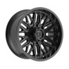 22" Gear Off Road 775B Surge Gloss Black 22x12 Wheel 8x170 Rim -44mm For Ford