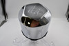 Helo HE791 chrome tall hub center cap 791B142L