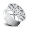 22" Asanti Black ABL-38 Monarch Truck 22x9.5 6x5.5 Chrome Wheel 20mm Rim