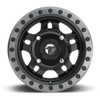 14" Fuel UTV D557 Anza 14x7 4x110 13mm Matte Black Gunmetal Ring Wheel ATV Rim