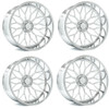Set 4 22" Axe Wheels AF8 Forged Fully Polished 22x12 8x180 -44mm Lifted Wheels