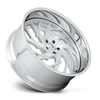 26" Asanti Forged AF864 26x10 Brushed 5x5 Wheel 5mm Rim
