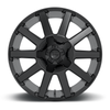 20" Fuel D437 Contra 20x9 8x170 20mm Satin Black Wheel For Ford F250 F350 Truck Offroad Rim