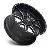Fuel 1PC D610 Maverick 18x9 6x135 6x5.5 Gloss Black Milled Wheel 18" 20mm Rim