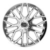 Set 4 17" Motiv 441C Zenith Chrome 17x7.5 Wheels 5x108 5x4.5 Rims 40mm
