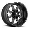 Fuel 1PC D538 Maverick 18x9 8x180 Matte Black Milled Wheel 18" 20mm Rim