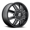 Fuel 1PC D538 Maverick 17x6.5 8x200 Matte Black Milled Wheel 17" 116mm Rim
