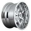 Fuel 1PC D536 Maverick 20x10 6x135 6x5.5 Chrome Plated Wheel 20" -18mm Rim