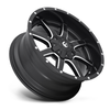 18" Fuel D538 Maverick 18x9 8x180 Matte Black Milled Wheel 1mm For Chevy GMC Rim