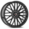17" Spec-1 SP-55 Gloss Black Wheel 17x7.5 4x100 4x4.5 42mm Rim