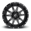 20" Fuel D627 Vandal Gloss Black Milled Wheel 20x10 5x5.5 5x150 -18mm Truck Rim