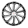 22" Cavallo CLV-51 Gloss Black & Machined Wheel 22x8.5 5x112 5x4.5 38mm Rim