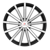 Set 4 18" Cavallo CLV-52 Gloss Black Machined Wheels 18x8 5x4.5 5x120 35mm Rims