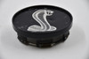 Ford Racing Gloss Black w/Chrome Logo Wheel Center Cap Hub Cap F8ZV-1A096-AA 2.56"