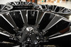 Set 4 22" Fuel D576 Assault 22x10 6x135 6x5.5 -18mm Black Milled Truck SUV Rims Lifted Offroad Wheels