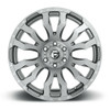22" Fuel D693 Blitz 22x10 8x6.5 Platinum Wheel -18mm For Chevy GMC Ram Ford Rim