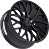 Set 4 20" TIS 566B Gloss Black 20x9 Wheels 6x5.5 18mm Offroad Truck SUV Rims