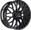 Set 4 22" TIS 566B Gloss Black 22x10 Wheels 6x135 -19mm Lifted Truck Suv Rims