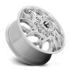 Fuel 1PC D740 Runner 22x8.25 8x210 Chrome Front Wheel 22" 105mm Rim