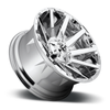 20" Fuel 1PC D614 Contra 20x9 6x135 6x5.5 20mm Wheel Chrome Plated Truck Suv Rim