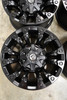 17" Fuel 1PC D560 Vapor 17x9 8x180 Matte Black Wheel 1mm For Chevy GMC Truck Rim