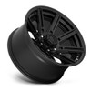 20" Fuel 1PC D709 Rogue 20x9 5x150 Matte Black Wheel 1mm For Toyota Rim