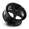 Set 4 18" Katana Wheels KR03 Glossy Black 18x8 Wheel 5x100 Rims 40mm