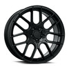 Set 4 18" Katana Wheels KR04 18x8 5x100 5x4.5 40mm Matte Black Racing Rims
