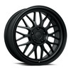 Set 4 18" Katana Wheels KR06 Matte Black 18x8 Wheels 5x4.5 40mm Rims