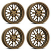 Set 4 18" Katana Wheels KR06 Matte Bronze 18x8 Wheels 5x100 40mm Rims
