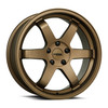 Set 4 17" Katana Wheels KR08  17x7.5 5x100 40mm Matte Bronze Racing Rims