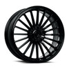 Set 4 19" Dolce Performance Ghost 19x8.5 5x4.5 35mm Gloss Black Rims