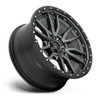 Fuel 1PC D680 Rebel 18x9 6x120 Matte Gun Metal Black Bead Ring Wheel 18" 1mm Rim