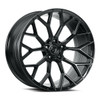 Set 4 19" Dolce Performance Pista 19x9.5 5x112 40mm Wheels Gloss Black Rims
