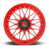 Fuel 1PC D758 Trigger 20x9 6x5.5 Candy Red Wheel 20" 1mm Rim