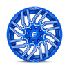 Fuel 1PC D774 Typhoon 22x12 8x170 Anodized Blue Milled Wheel 22" -44mm Rim