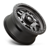 15" Fuel UTV D918 Anza Beadlock 15x7 4x137 Matte Gunmetal Wheel 13mm Rim