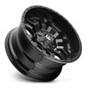 Fuel  D596 Sledge 22x10 6x135 6x5.5 Matte Black Gloss Black Lip Wheel 22" -18mm Fuel  D596 Sledge 22x10 6x135 6x5.5 Matte Black Gloss Black Lip Wheel 22" -18mm