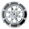 Fuel 1PC D536 Maverick 20x10 8x6.5 Chrome Plated Wheel 20" -18mm Rim