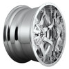 Fuel 1PC D536 Maverick 20x10 8x6.5 Chrome Plated Wheel 20" -18mm Rim