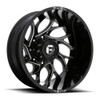 Fuel 1PC D741 Runner 20x8.25 8x200 Gloss Black Milled Wheel 20" -202mm Rim