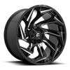 Fuel 1PC D753 Reaction 18x9 6x135 6x5.5 Gloss Black Milled Wheel 18" -12mm Rim