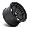Fuel 1PC D664 Shok 17x10 5x5.0 Matte Black Wheel 17" -18mm Rim