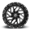 Fuel 1PC D581 Triton 20x10 6x135 6x5.5 Gloss Black Milled Wheel 20" -19mm Rim