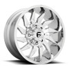 Fuel 1PC D743 Saber 20x10 6x5.5 Chrome Wheel 20" -18mm For Chevy GMC Cadillac