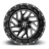 Fuel 1PC D581 Triton 18x9 8x6.5 Gloss Black Milled Wheel 18" -12mm Rim