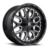 Fuel 1PC D588 Titan 20x9 6x135 6x5.5 Gloss Black Milled Wheel 20" 1mm Rim