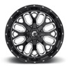 Fuel 1PC D588 Titan 20x9 6x135 6x5.5 Gloss Black Milled Wheel 20" 1mm Rim