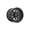 Fuel UTV D741 Runner 15x7 4x137 Gloss Black Milled Wheel 15" 10mm Rim
