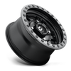 15" Fuel UTV D557 Anza 15x7 4x156 13mm Matte Black Gunmetal Ring Wheel ATV Rim
